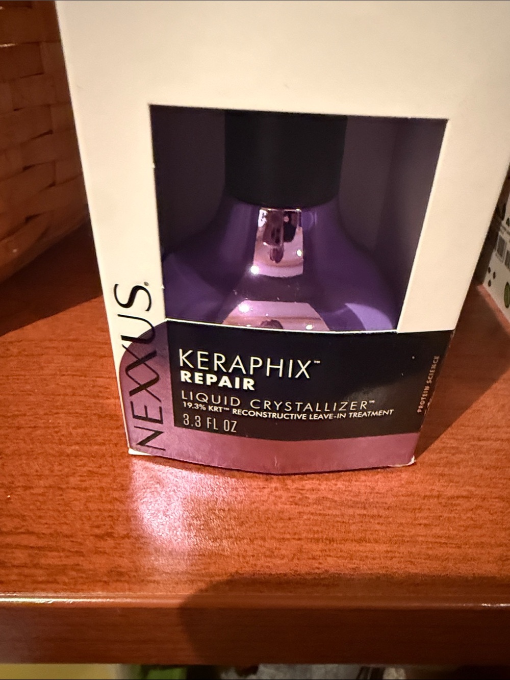 Nexx Keraphix Repair Liquid Crystallizer — Purple Leave-In Hair Treatment